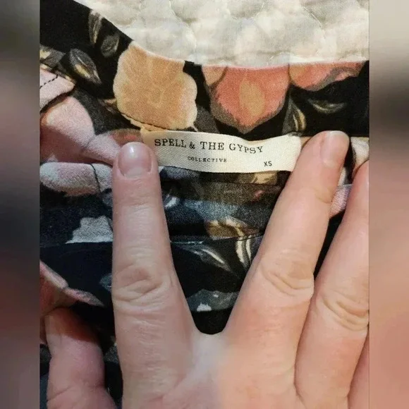 Spell and the Gypsy Winona Floral Mini Skirt size XS - Picture 12 of 13